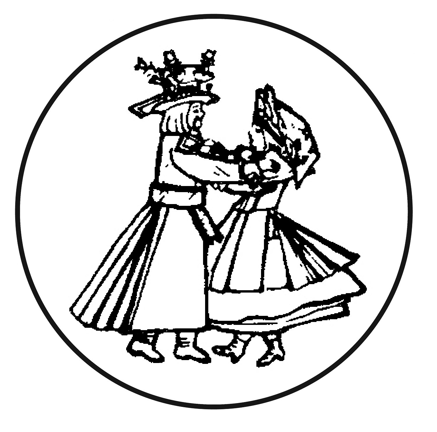 Two kujawiaki dancers